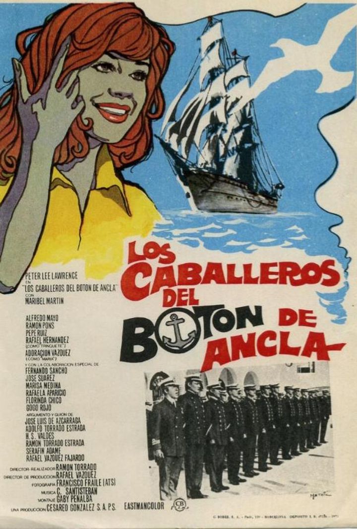 Los Caballeros Del Botón De Ancla (1974) Poster