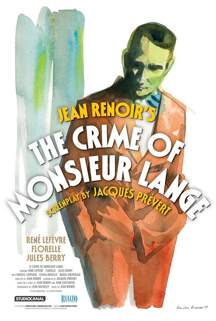 Le Crime De Monsieur Lange (1936) Poster