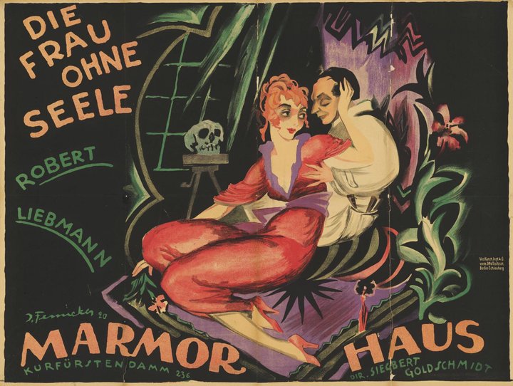 Die Frau Ohne Seele (1920) Poster