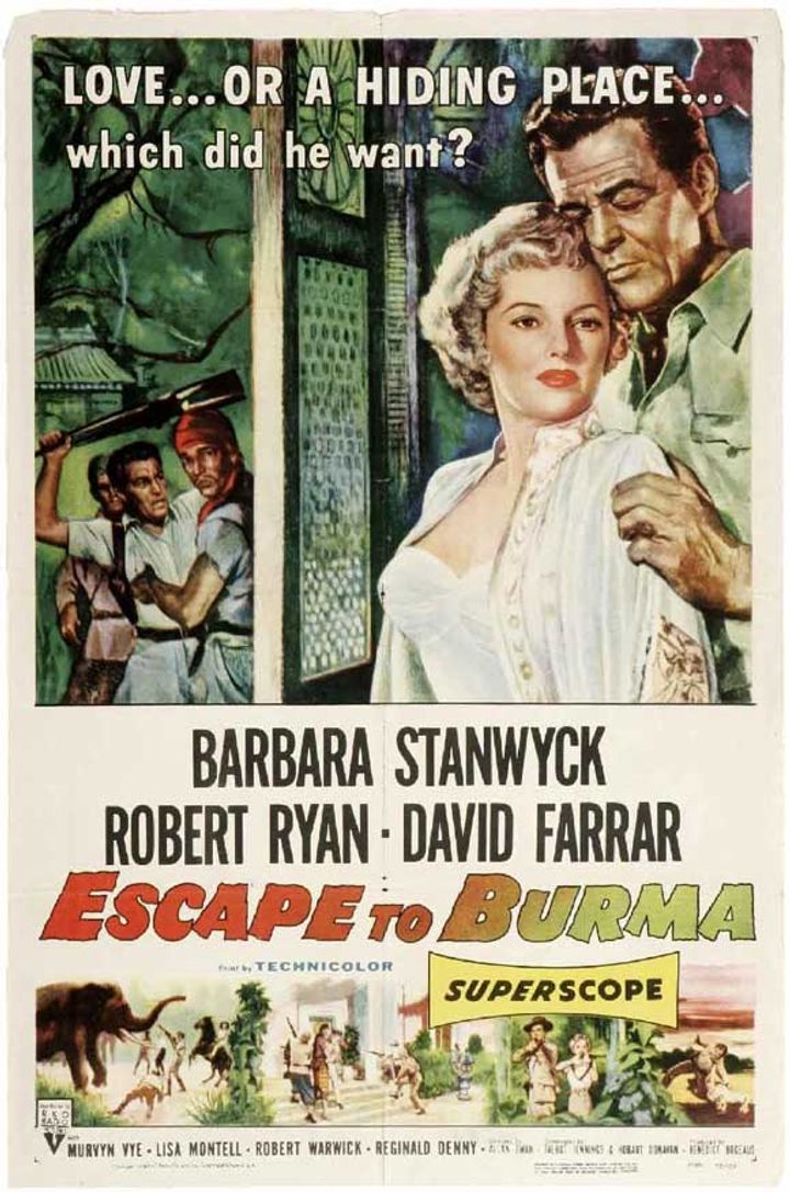 Escape To Burma (1955) Poster