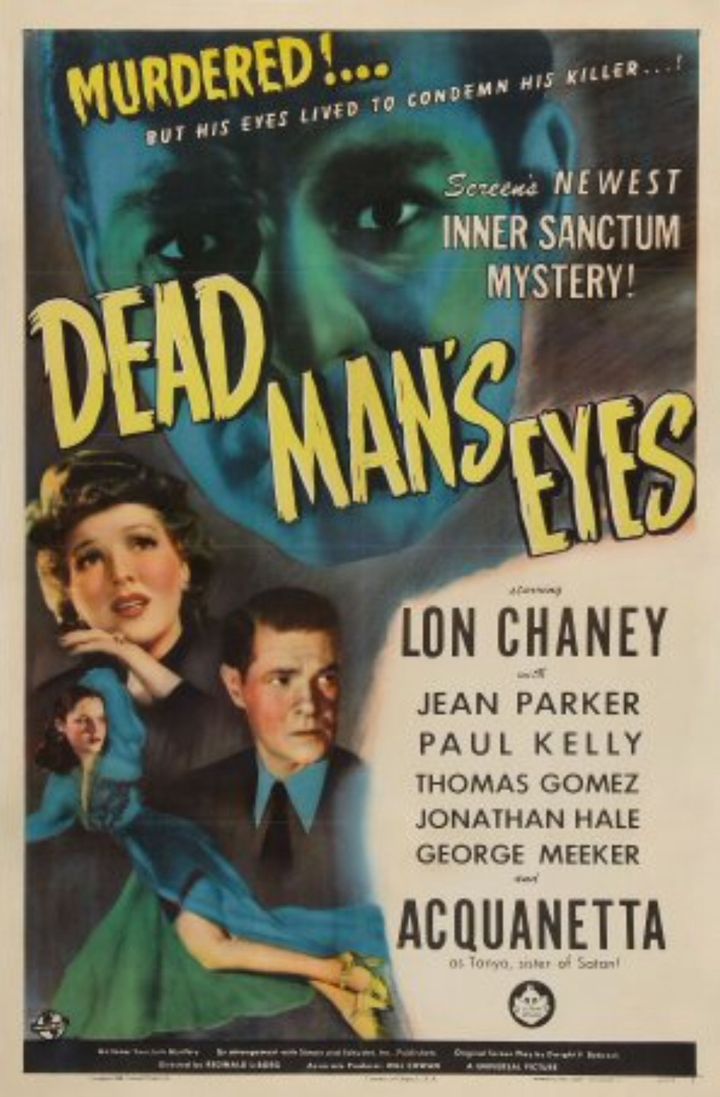 Dead Man's Eyes (1944) Poster