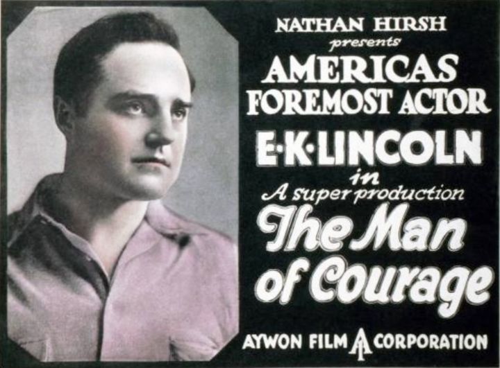 The Man Of Courage (1922) Poster