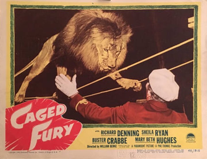 Caged Fury (1948) Poster