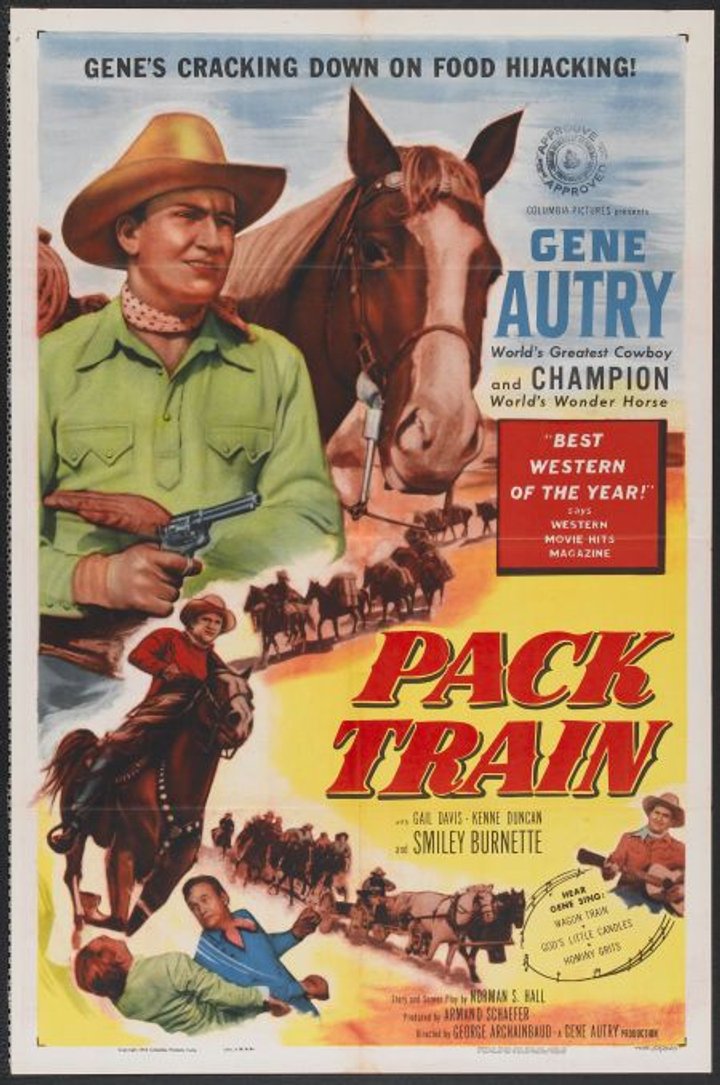 Pack Train (1953) Poster