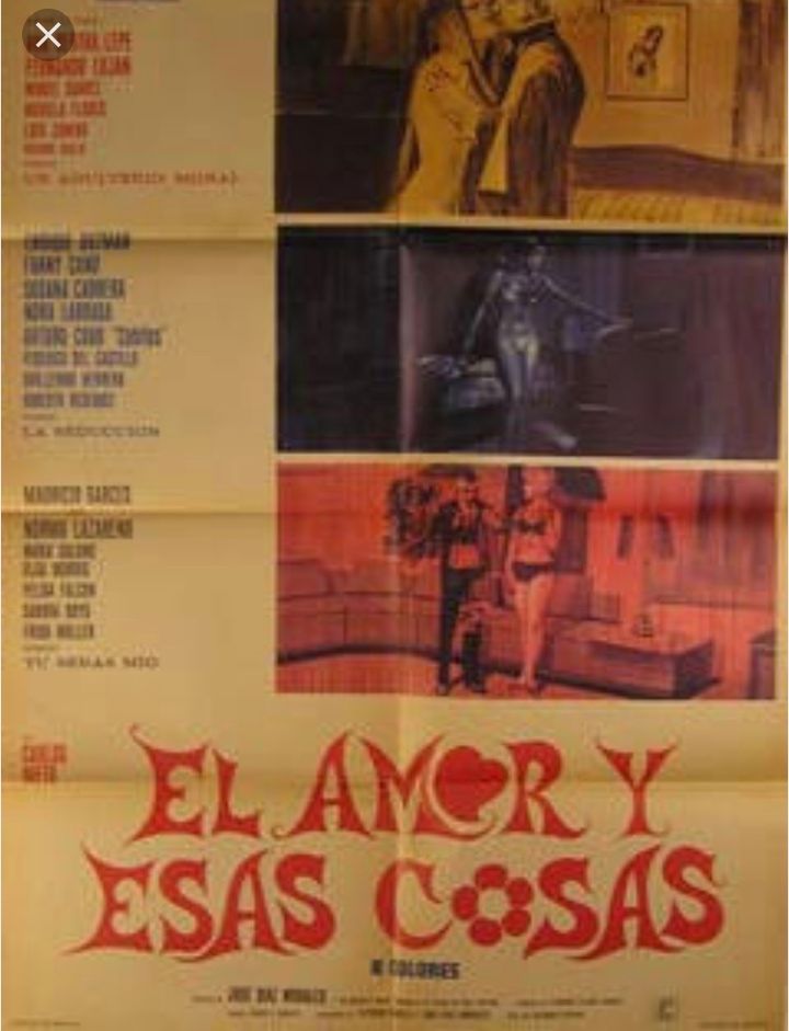 El Amor Y Esas Cosas (1969) Poster