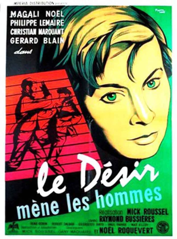 Le Désir Mène Les Hommes (1957) Poster