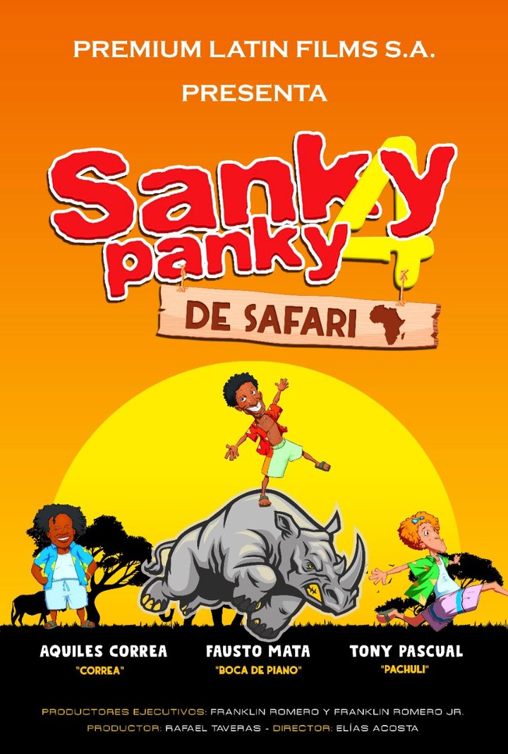 Sanky Panky 4: De Safari Poster