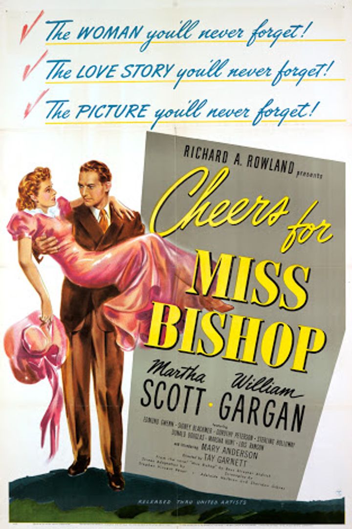 Cheers For Miss Bishop (1941) Poster