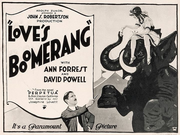 Love's Boomerang (1922) Poster