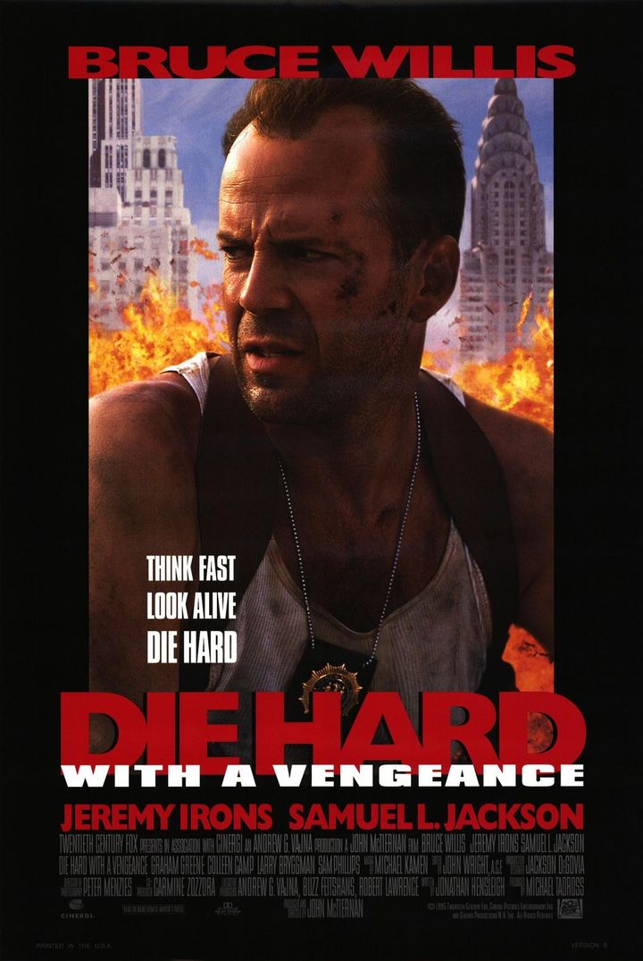 Die Hard: With A Vengeance (1995) Poster