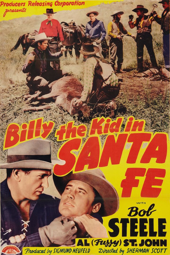 Billy The Kid In Santa Fe (1941) Poster