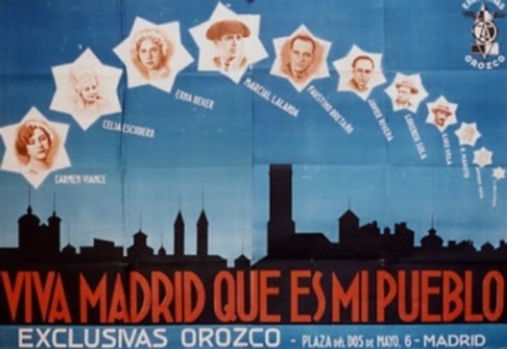 ¡viva Madrid, Que Es Mi Pueblo! (1928) Poster