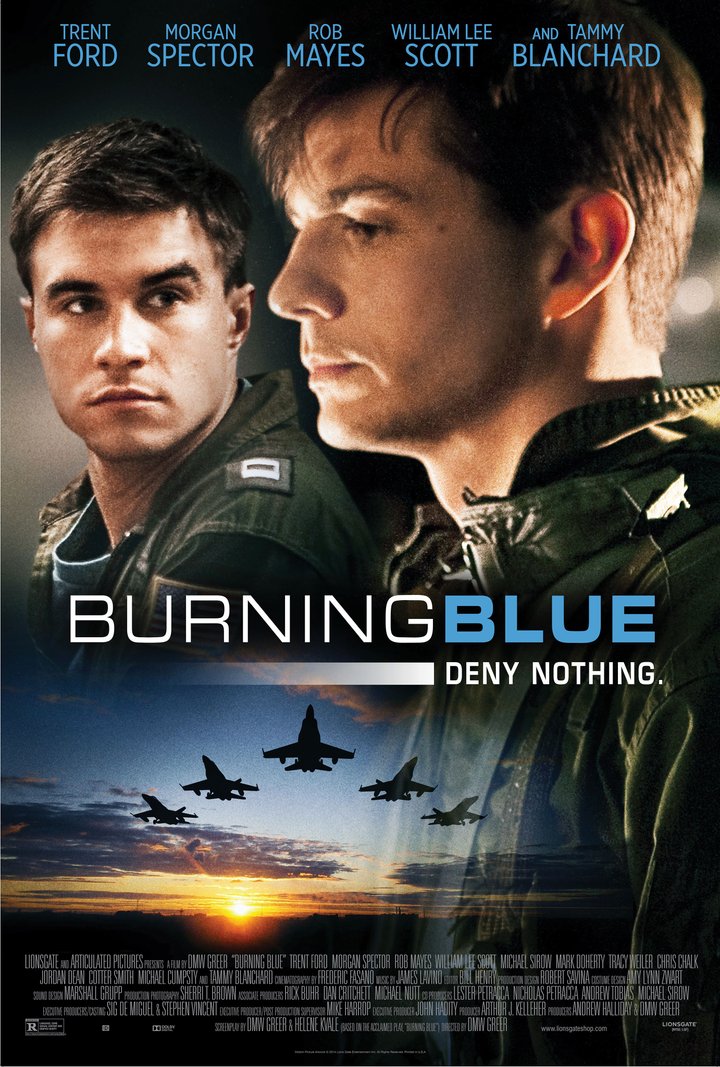 Burning Blue (2013) Poster