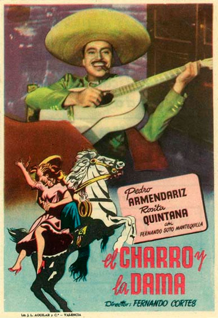 El Charro Y La Dama (1949) Poster