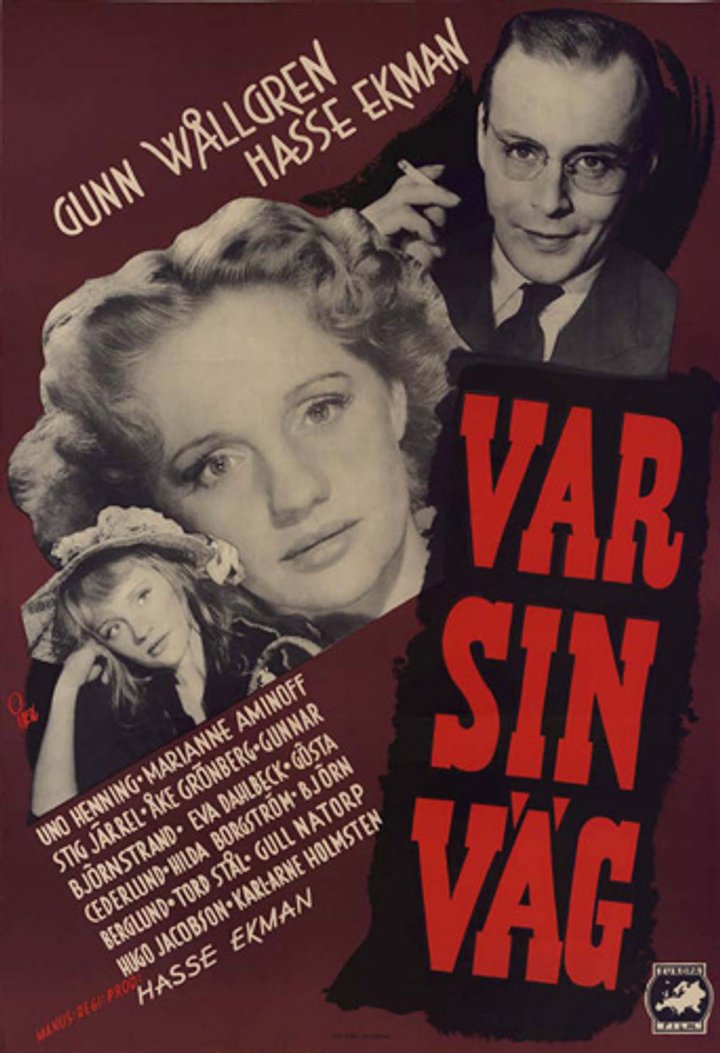 Var Sin Väg (1948) Poster