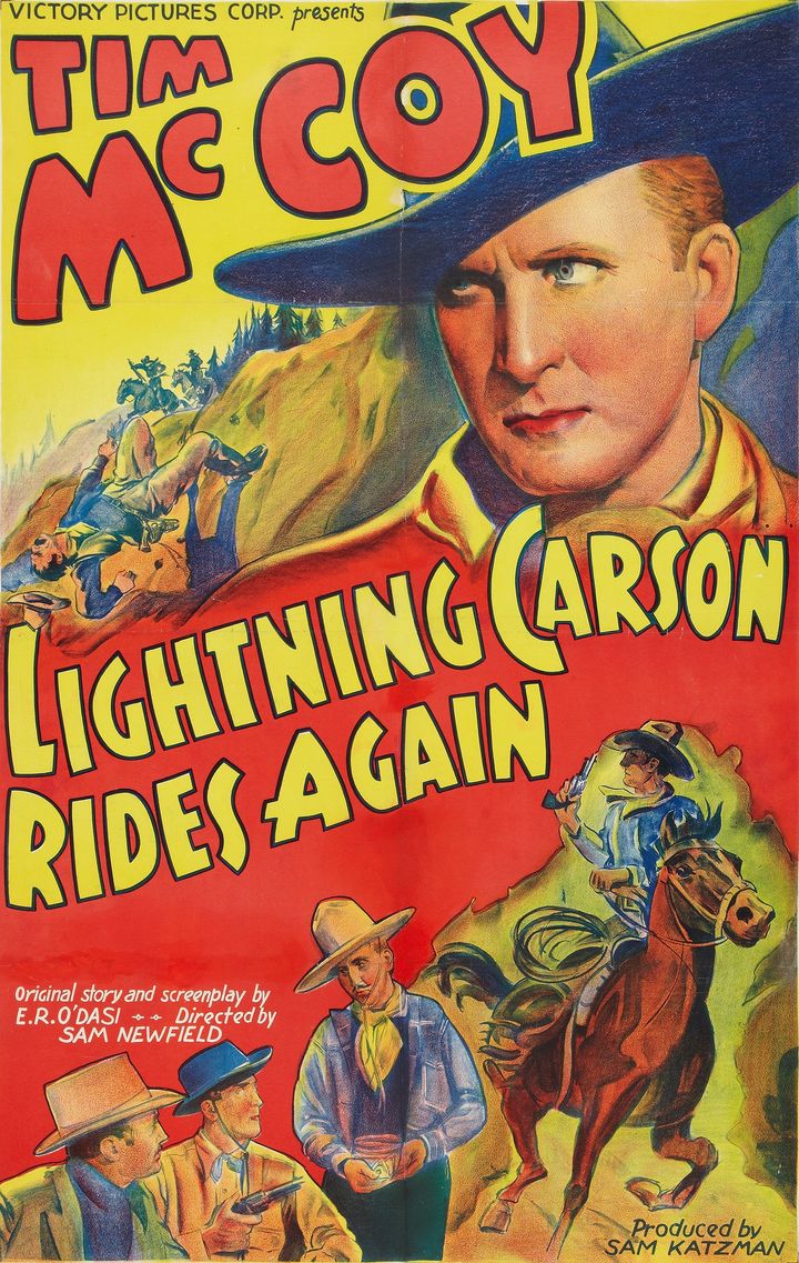 Lightning Carson Rides Again (1938) Poster