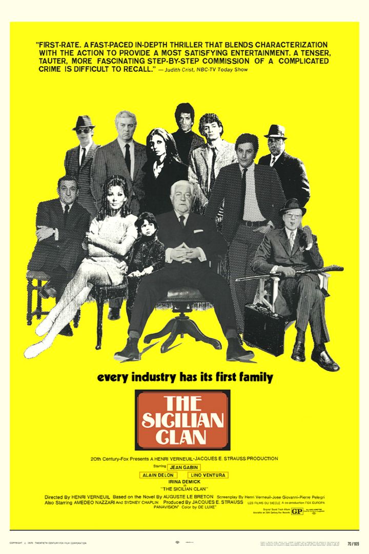 Le Clan Des Siciliens (1969) Poster