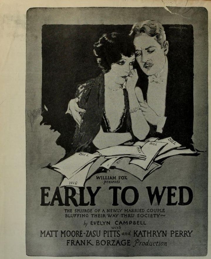 Early To Wed (1926) Poster