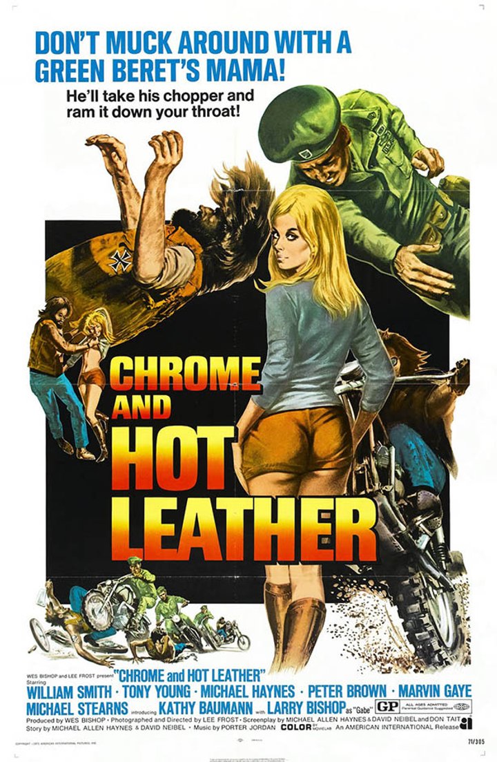 Chrome And Hot Leather (1971) Poster