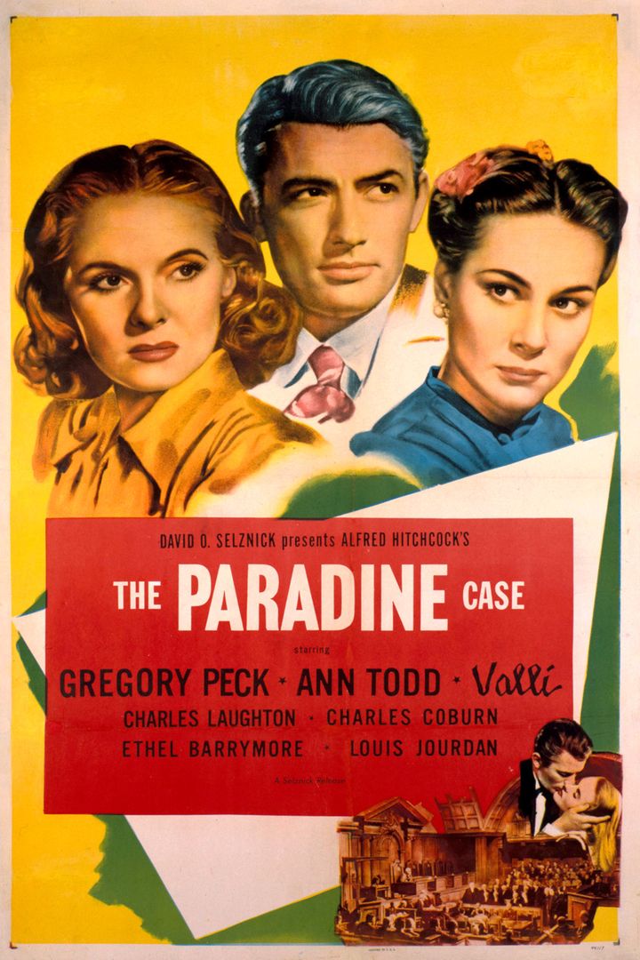 The Paradine Case (1947) Poster