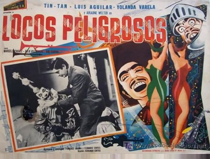 Locos Peligrosos (1957) Poster