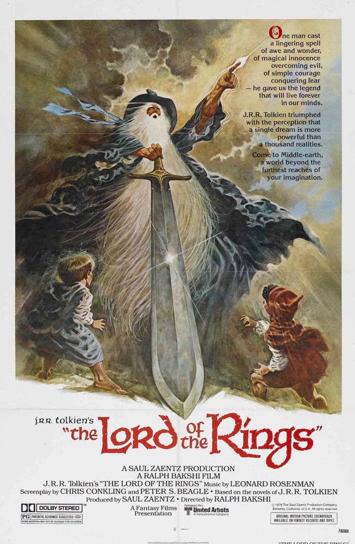 The Lord Of The Rings (1978) Poster