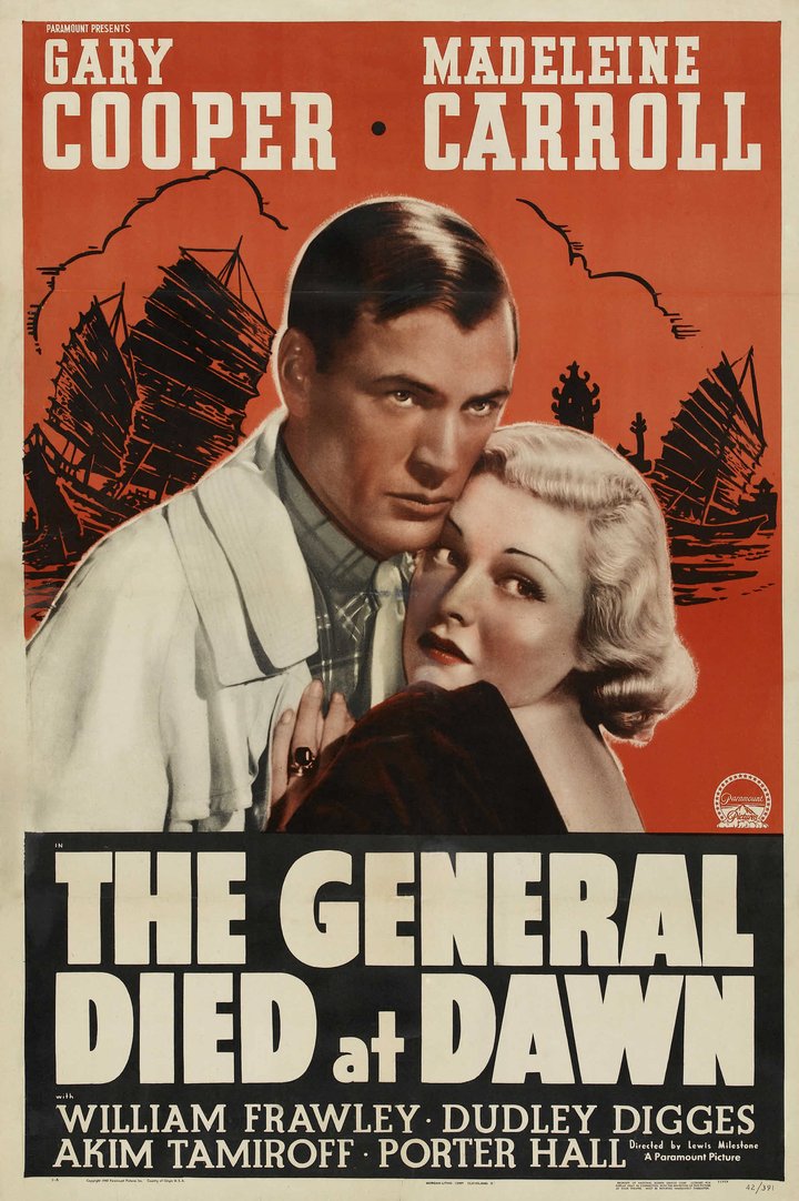 The General Died At Dawn (1936) Poster