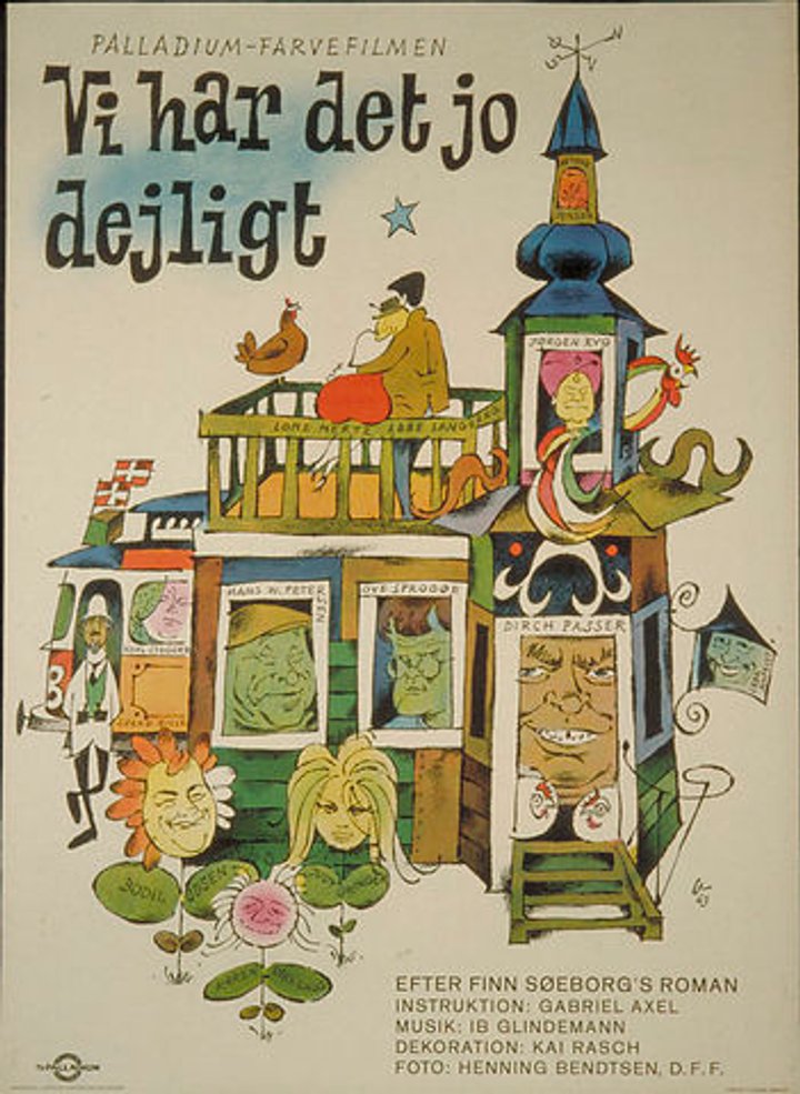 Vi Har Det Jo Dejligt (1963) Poster