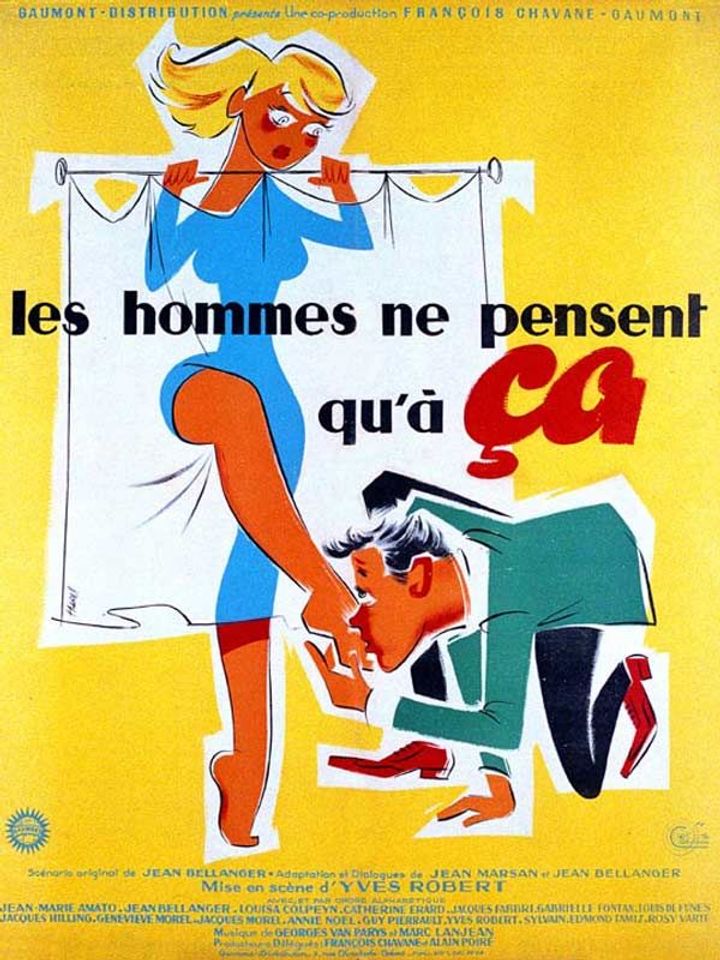 Les Hommes Ne Pensent Qu'à Ça (1954) Poster