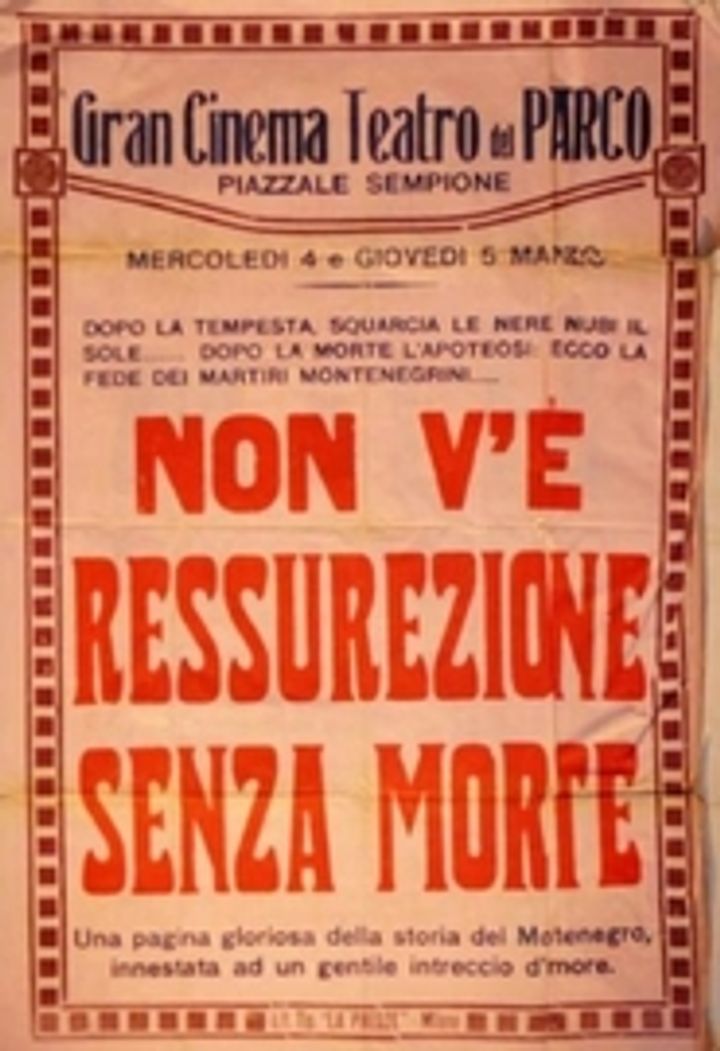 Non V'è Resurrezione Senza Morte (1922) Poster