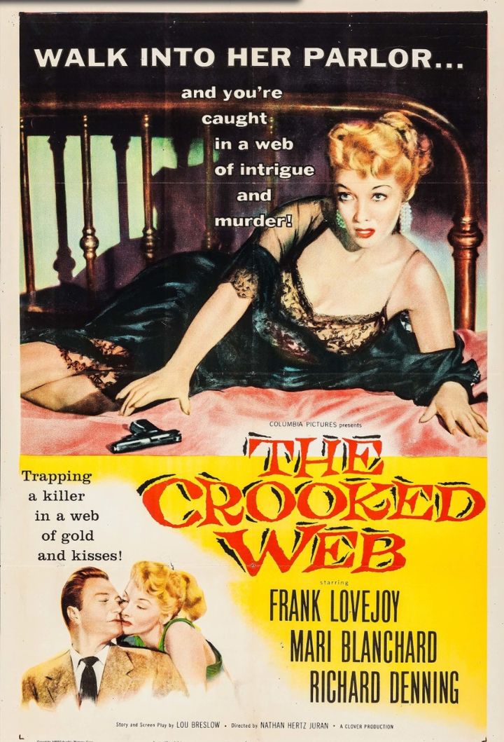 The Crooked Web (1955) Poster