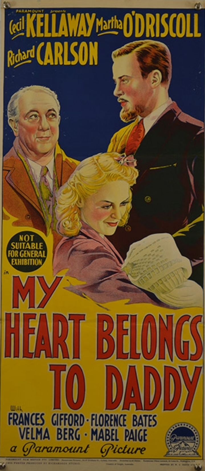 My Heart Belongs To Daddy (1942) Poster