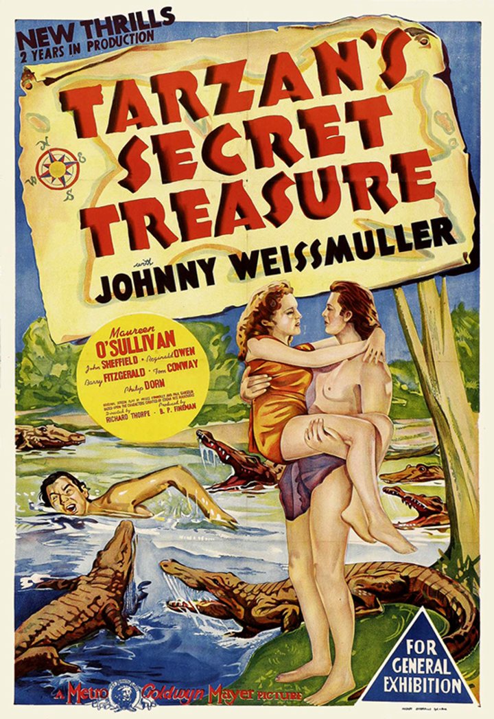 Tarzan's Secret Treasure (1941) Poster