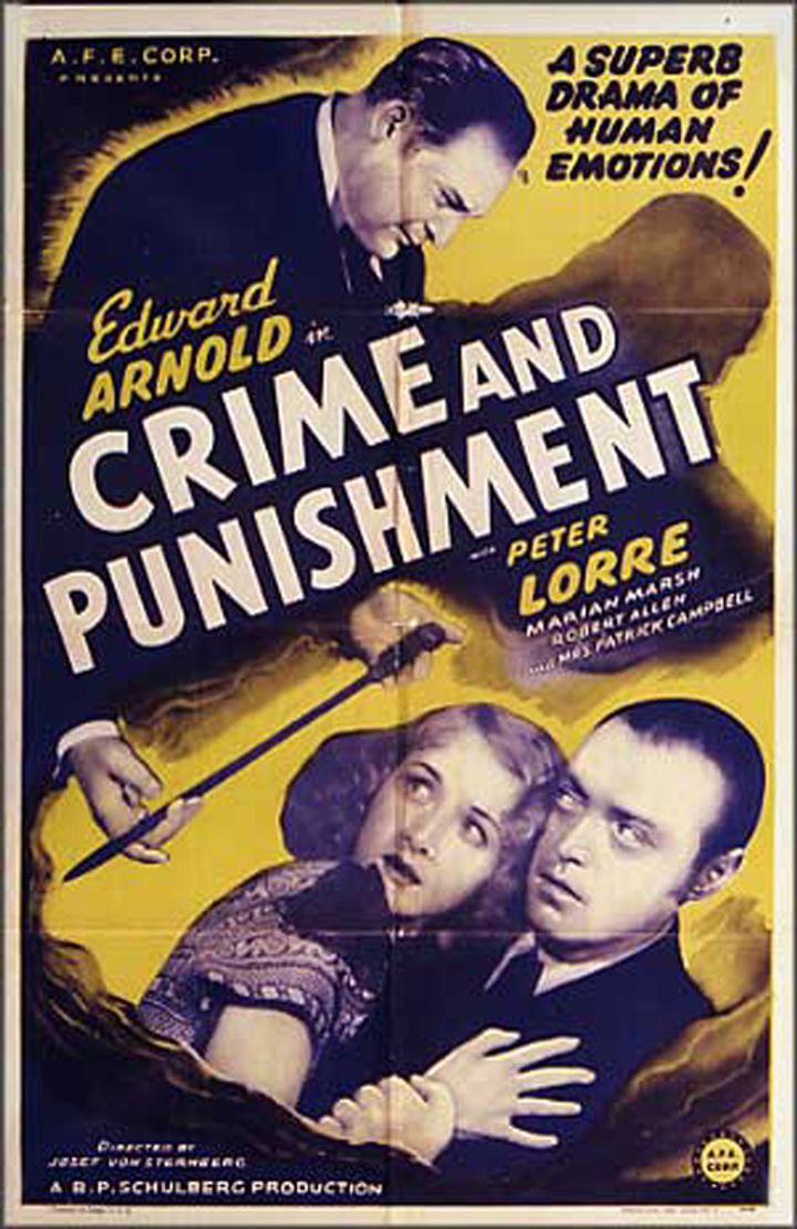 Crime And Punishment (1935) Poster