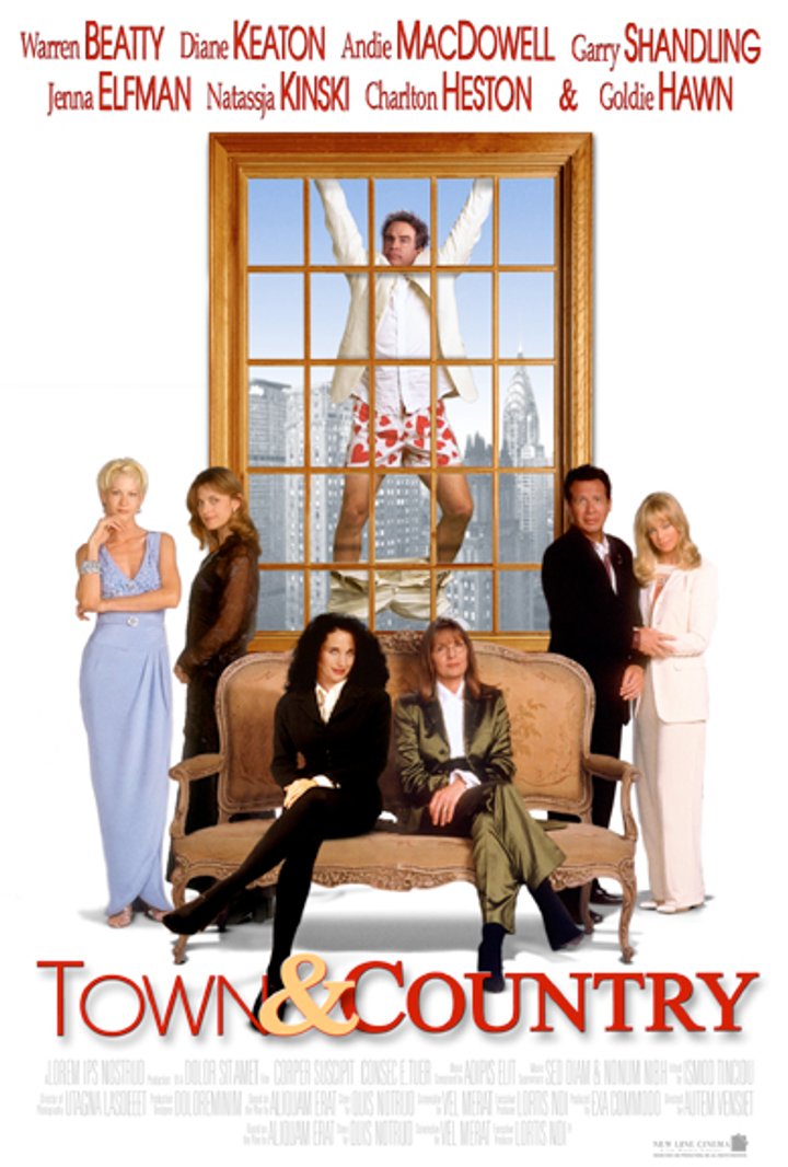 Town & Country (2001) Poster