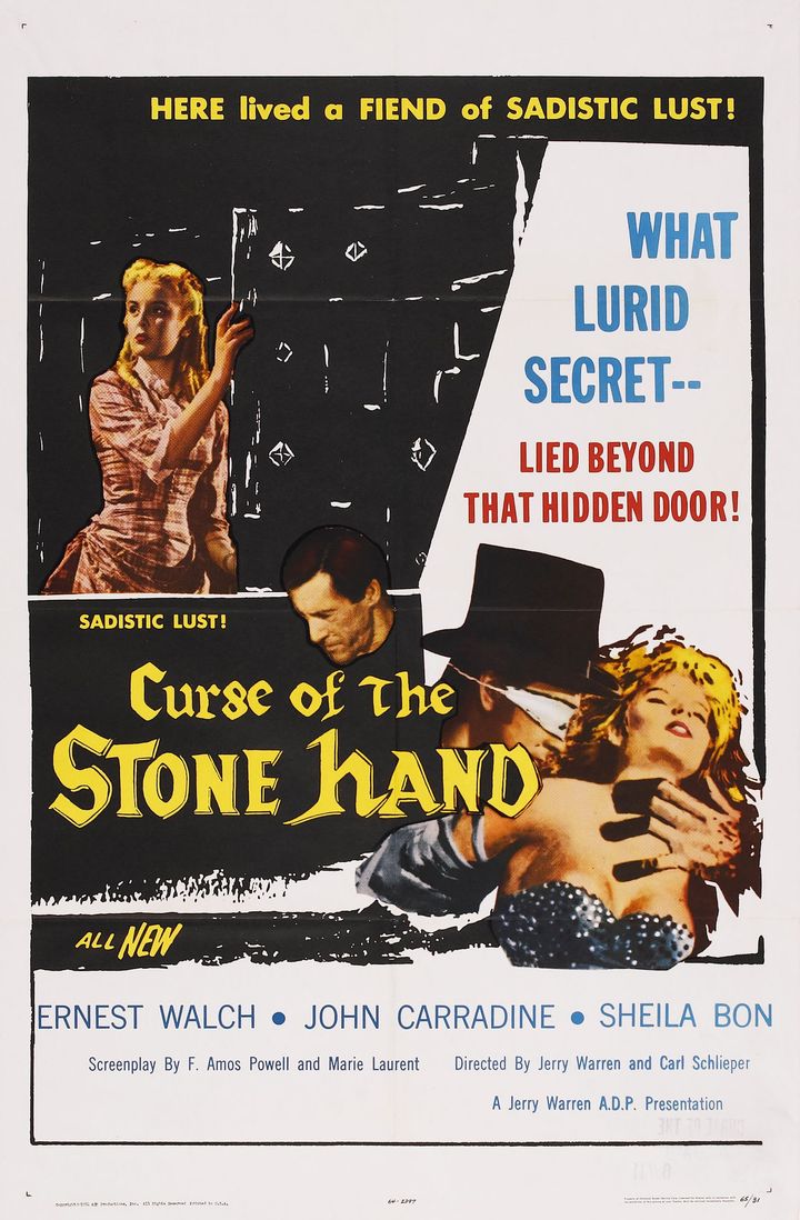 Curse Of The Stone Hand (1965) Poster