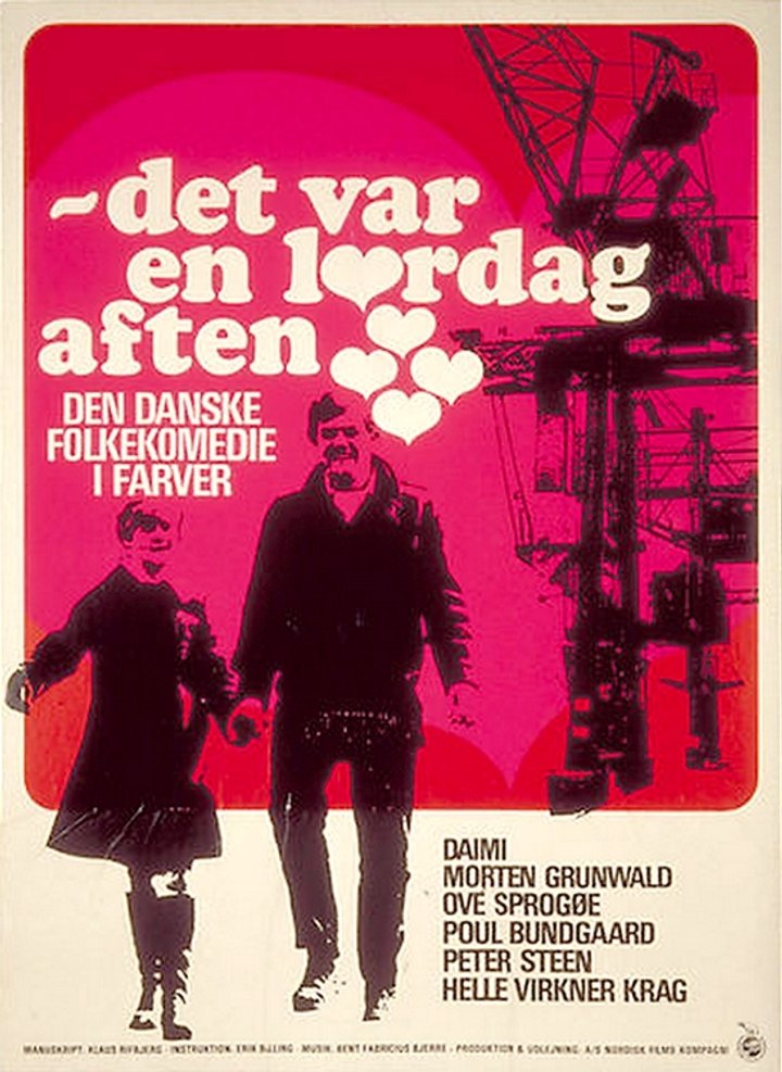 Det Var En Lørdag Aften (1968) Poster