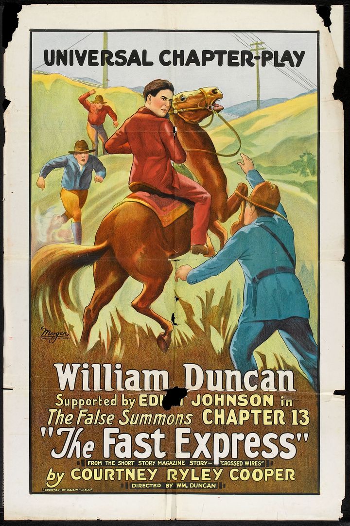 The Fast Express (1924) Poster