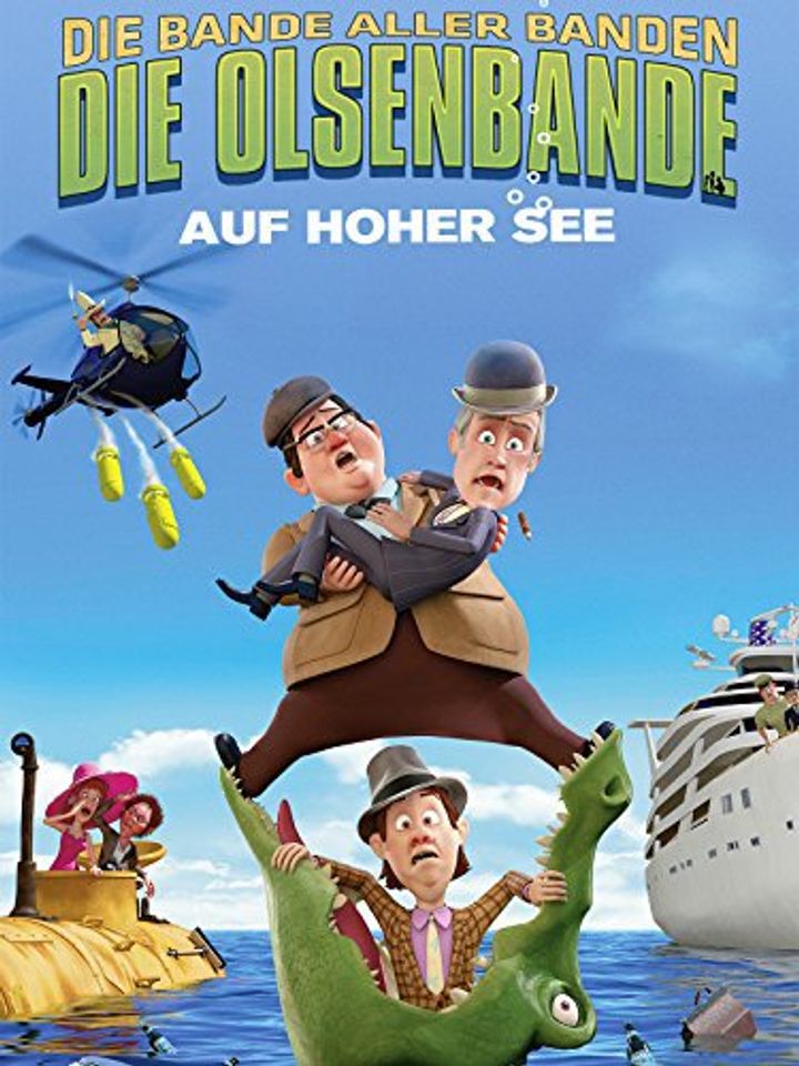 Olsen Banden På Dybt Vand (2013) Poster