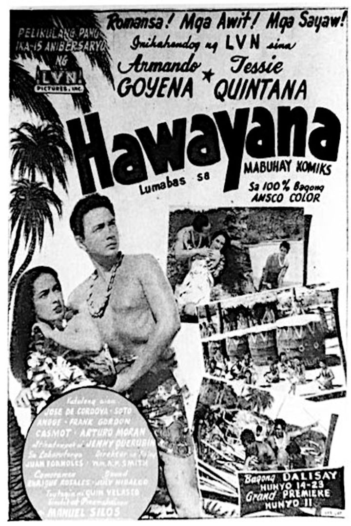 Hawayana (1953) Poster