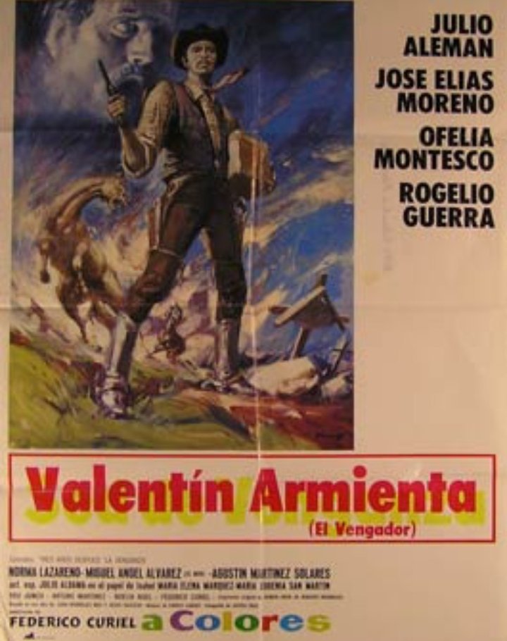 Valentin Armienta El Vengador (1969) Poster