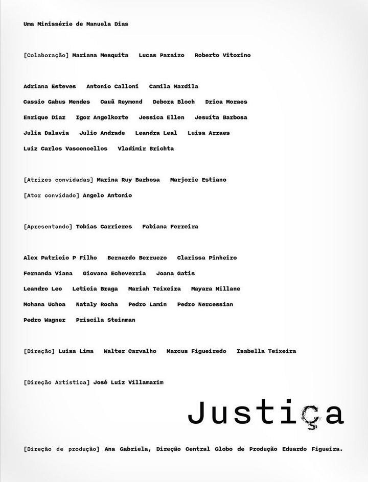 Justiça (2016) Poster