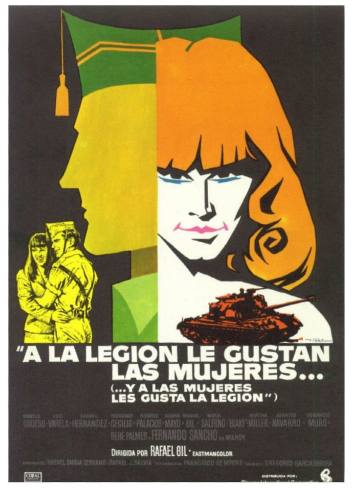 A La Legión Le Gustan Las Mujeres... Y A Las Mujeres, Les Gusta La Legión (1976) Poster