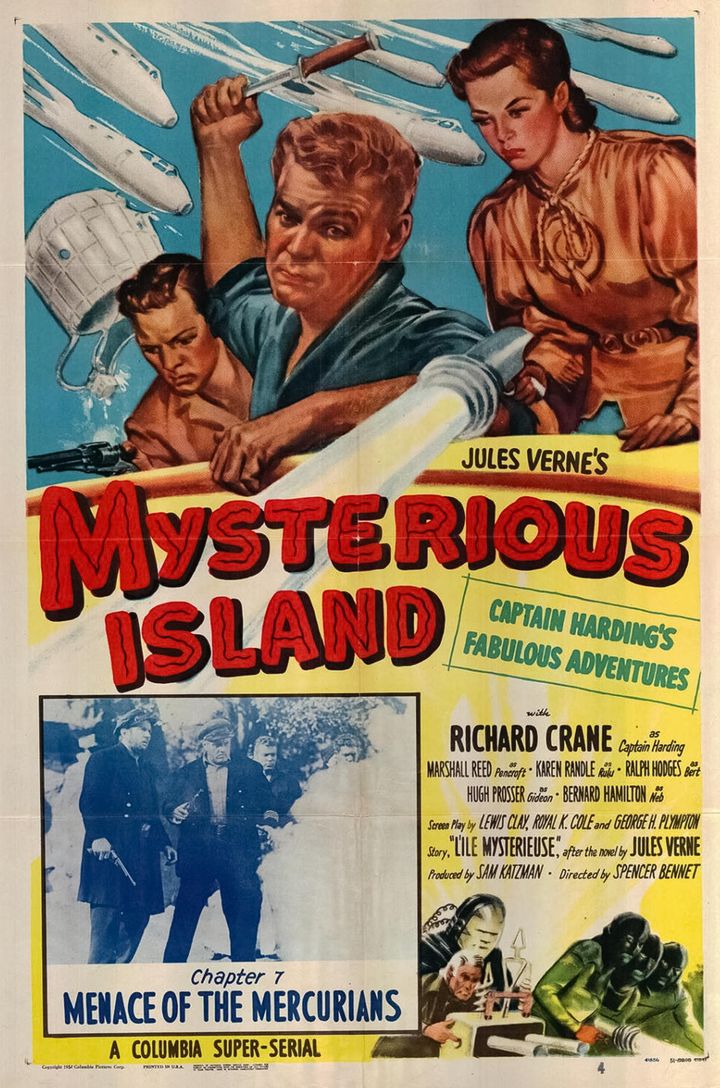 Mysterious Island (1951) Poster