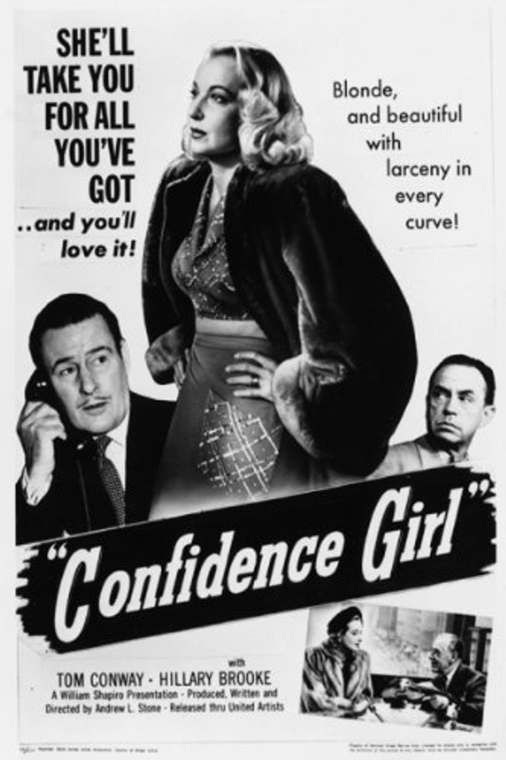 Confidence Girl (1952) Poster