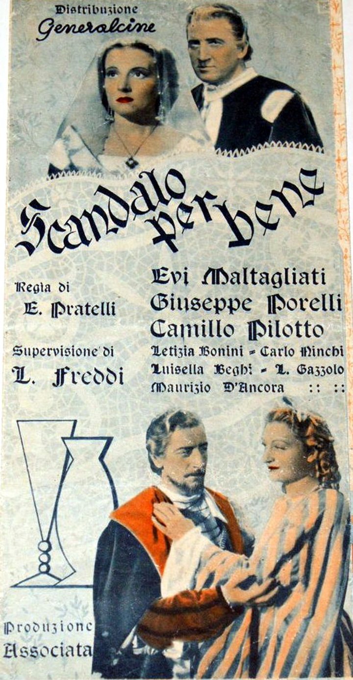 Scandalo Per Bene (1940) Poster