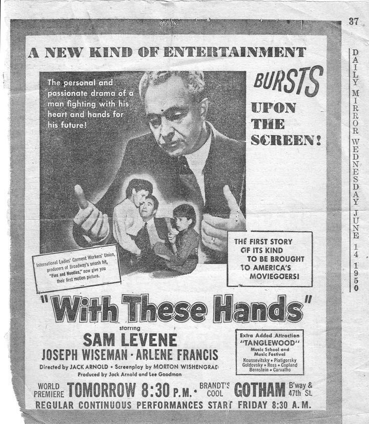 With These Hands (1950) Poster