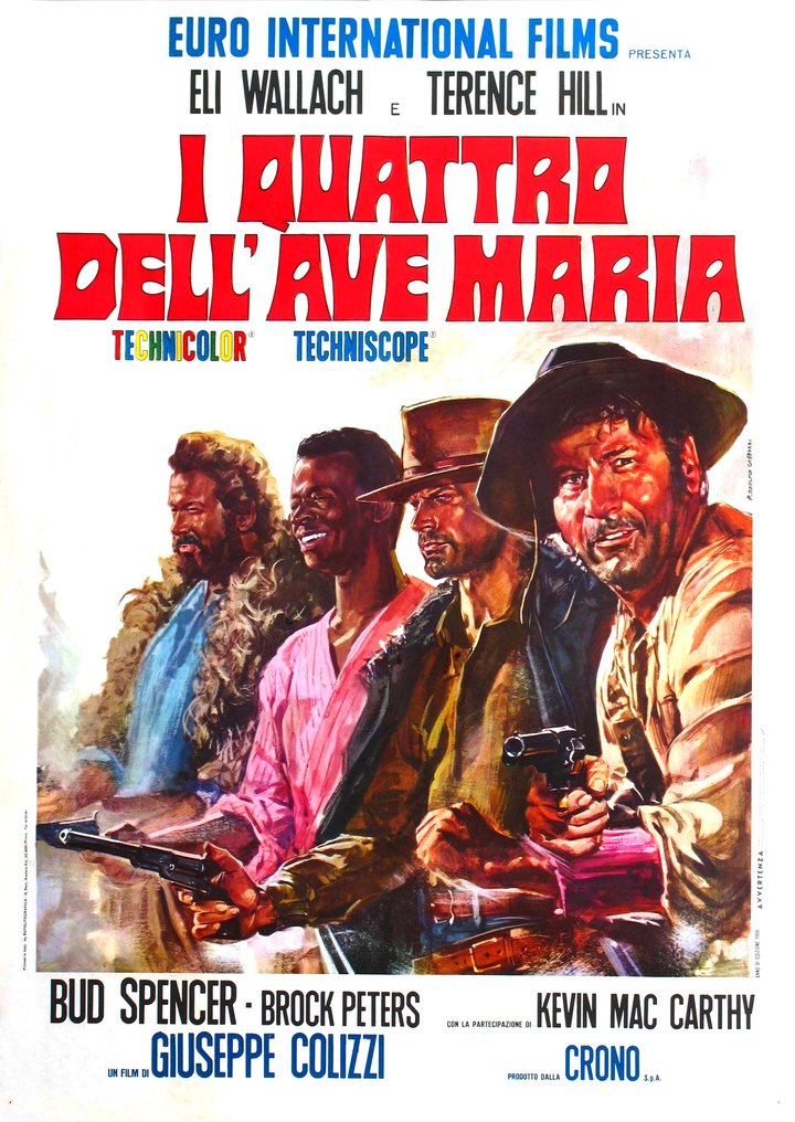 I Quattro Dell'ave Maria (1968) Poster