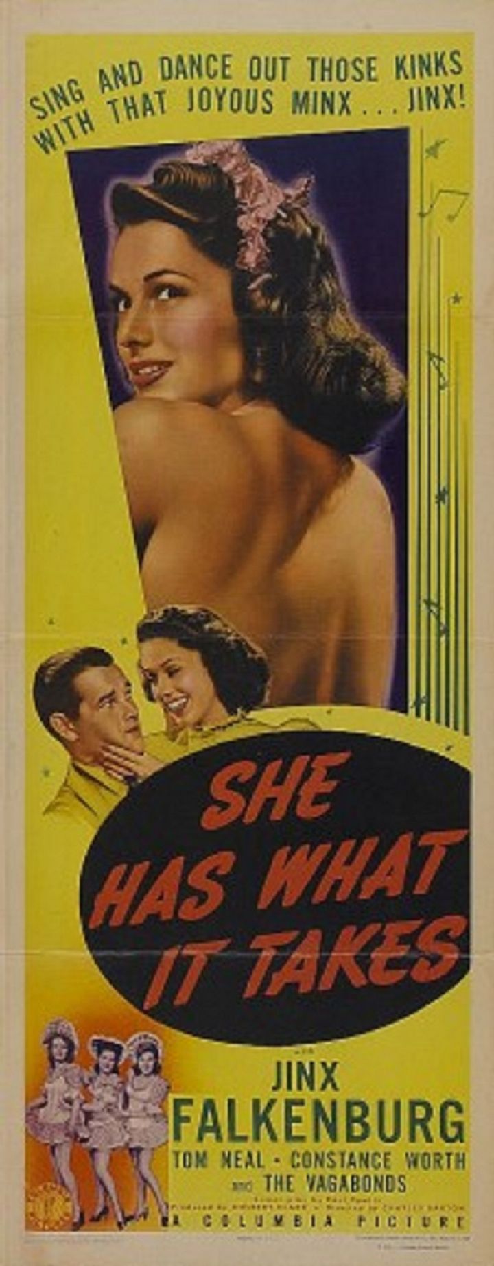 She Has What It Takes (1943) Poster