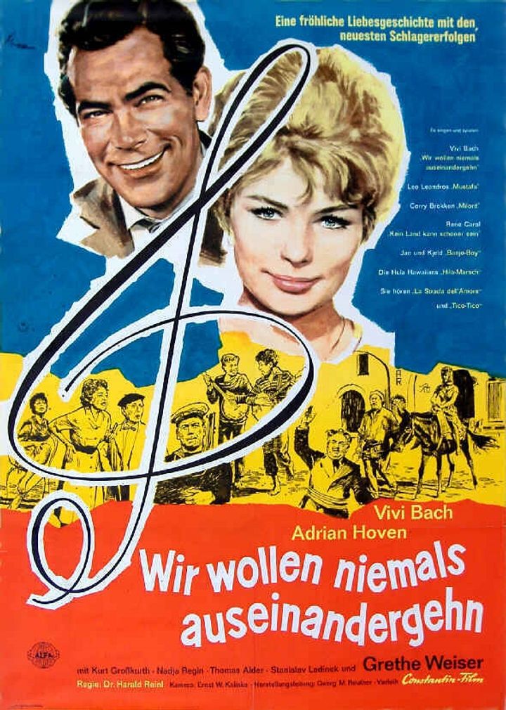 Wir Wollen Niemals Auseinandergehen (1960) Poster